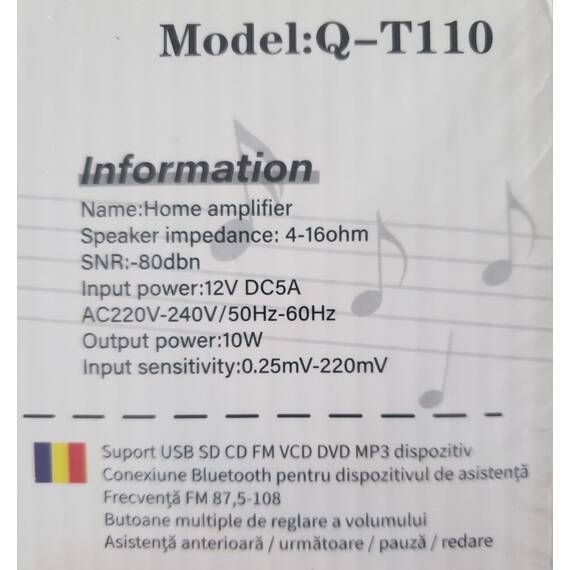 Amplificator Bass Profesional - 7- Roveli