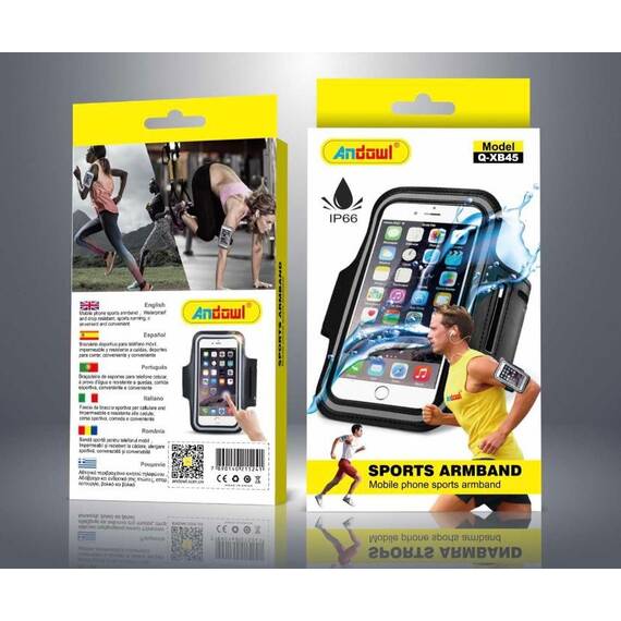 Husa universala pentru telefonul mobil - banderola mobila rezistenta la apa, Culoare (tm): negru - 2- Roveli