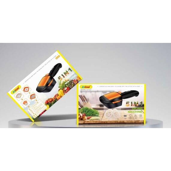 Tocator de legume din plastic, Culoare (tm): negru/galben - 2- Roveli