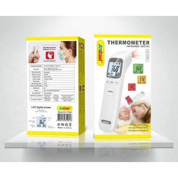 Termometru Digital Pyramid, Culoare (tm): alb - 2- Roveli