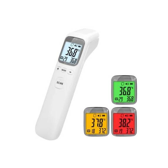 Termometru Digital Pyramid, Culoare (tm): alb - 3- Roveli