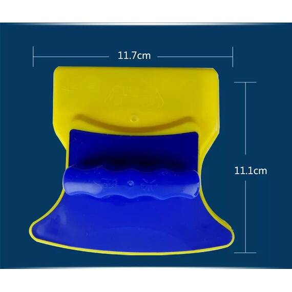 Curatator de geamuri Magnetic Glass Cleaner, Culoare (tm): galben/albastru - 5- Roveli