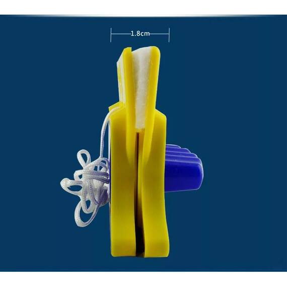 Curatator de geamuri Magnetic Glass Cleaner, Culoare (tm): galben/albastru - 6- Roveli