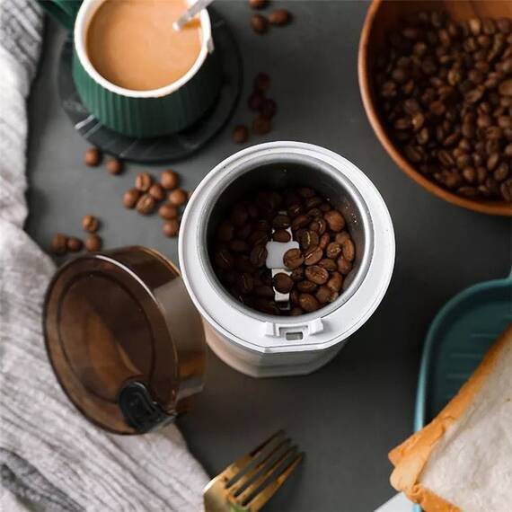 Rasnita electrica pentru cafea, Culoare (tm): alb - 11- Roveli