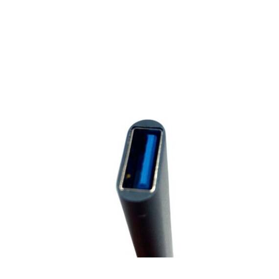HUB USB C 3 porturi usb 3.0 : Culoare - gri, Culoare (tm): argintiu - 6- Roveli