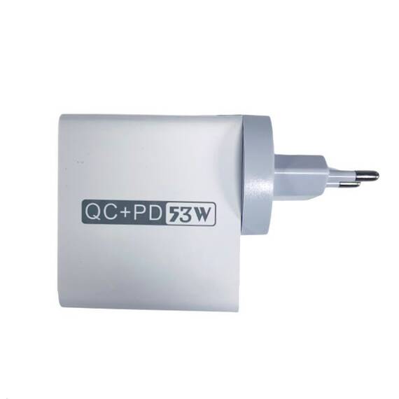 Adaptor PD+QC3.0 4 porturi Ieșire USB, Culoare (tm): alb - 3- Roveli