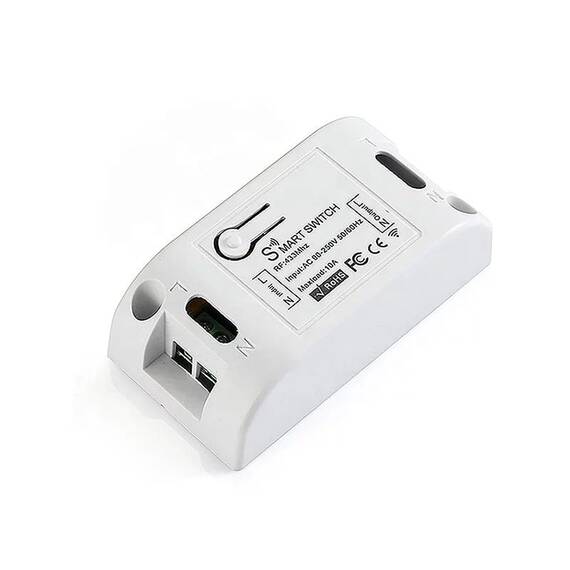 Comutator inteligent cu releu, WIFI, Culoare (tm): alb - 3- Roveli