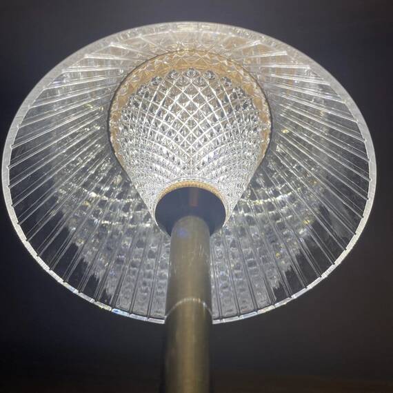 Cristal Rose Lamp, trei temperaturi de culoare : Culoare - auriu, Culoare (tm): auriu - 6- Roveli