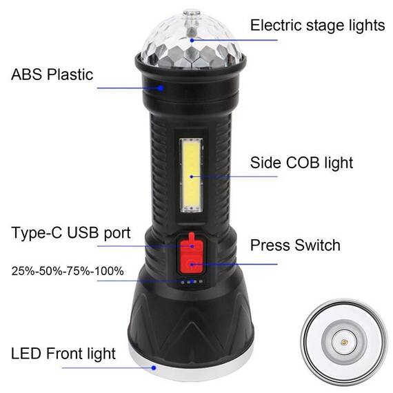 Lanterna cu lumini colorate, Set (tm): 2 buc - 7- Roveli