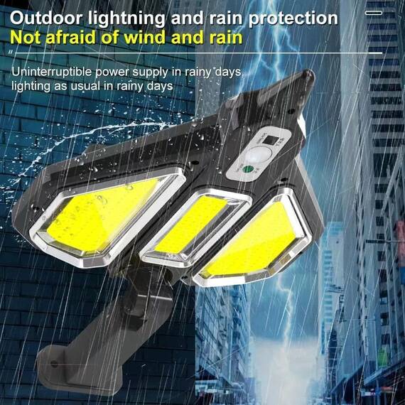 Lampa solara cu LED COB în forma de aeronava, Set (tm): 1 buc - 3- Roveli