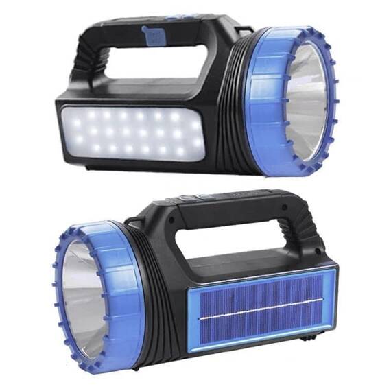Lanterna solara cu 5 moduri de utilizare, incarcare solara, powerbank : Set - 1 buc, Set (tm): 1 buc - 2- Roveli
