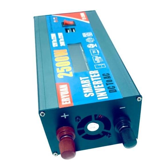 Invertor auto de la 12v/24v la 220v, 2500w : Putere - 2500W - 3- Roveli