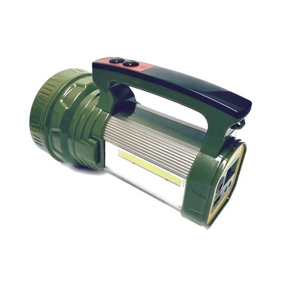 Lanterna LED cu panou solar de 5w : Culoare - verde, Culoare (tm): gri - 7- Roveli