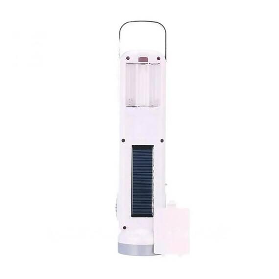 Lampa si lanterna camping, cu acumulator, incarcare solara : Set - 1 buc, Set (tm): 1 buc - 4- Roveli