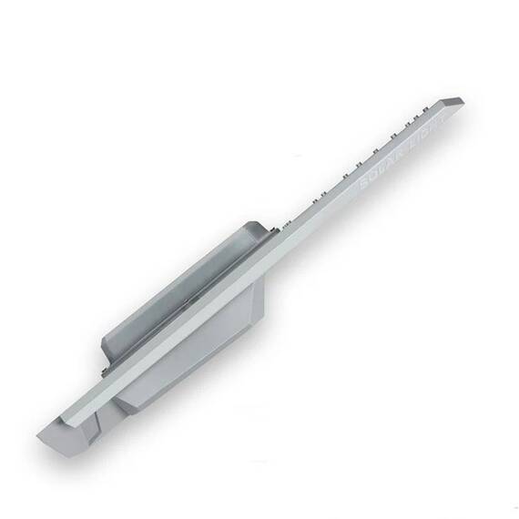 Lampa solara cu panou si telecomanda, aluminiu turnat sub presiune : Putere - 100 W - 5- Roveli
