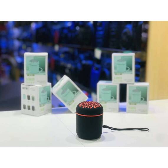 Difuzor mini portabil cu lumini LED : Culoare - rosu, Culoare (tm): rosu - 5- Roveli