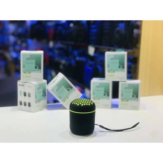 Difuzor mini portabil cu lumini LED : Culoare - rosu, Culoare (tm): verde - 5- Roveli