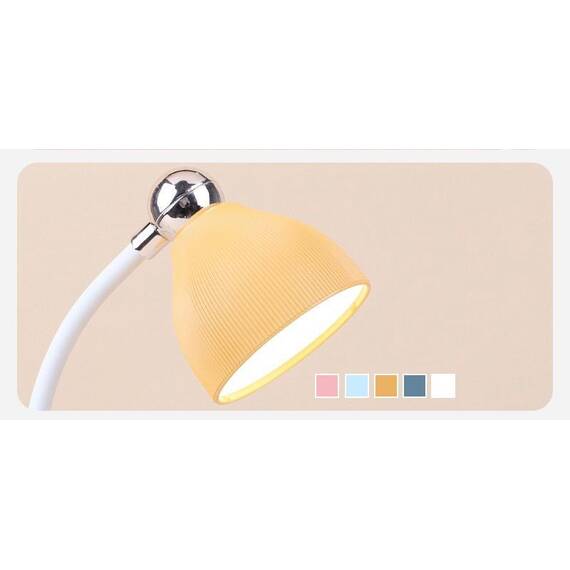 Lampa de birou led fashion boutique : Culoare - alb, Culoare (tm): albastru - 4- Roveli