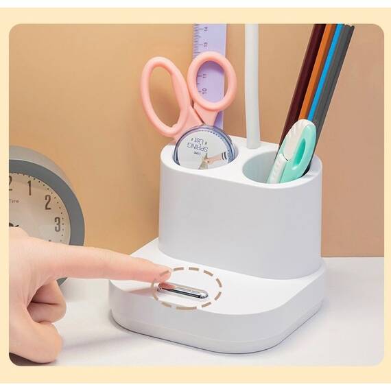 Lampa de birou cu LED pentru protectia ochilor cu suport : Culoare - alb, Culoare (tm): alb - 3- Roveli