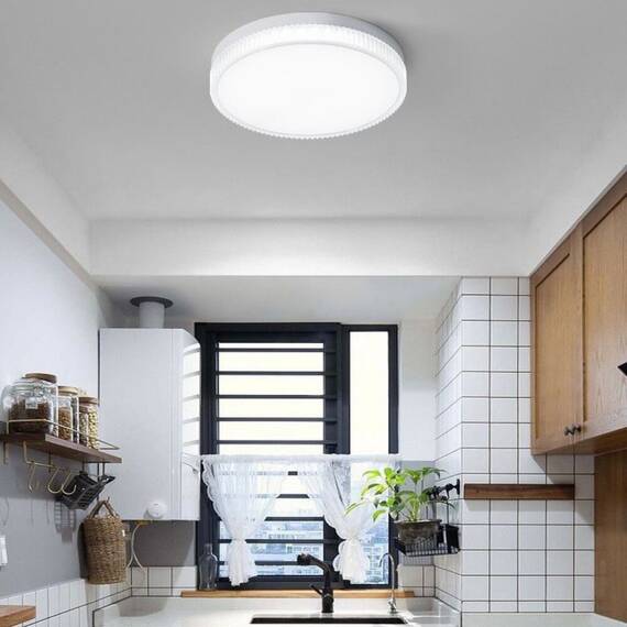 Plafoniera LED rotunda, lumina alb rece : Putere - 48W, Set - 5 buc - 9- Roveli