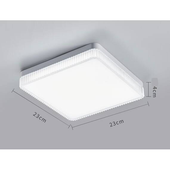 Plafoniera LED patrata, lumina alb rece : Putere - 36W, Set - 2 buc - 7- Roveli