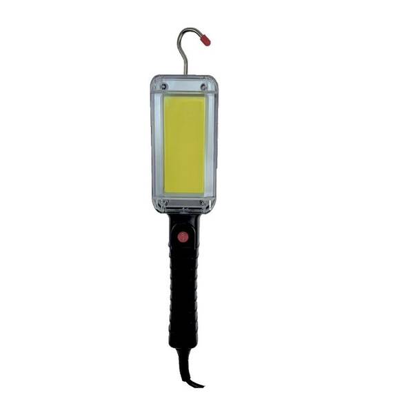 Lampa de lucru LED COB, cu carlig si magnet, alimentare 220V : Culoare - negru, Culoare (tm): negru - 3- Roveli