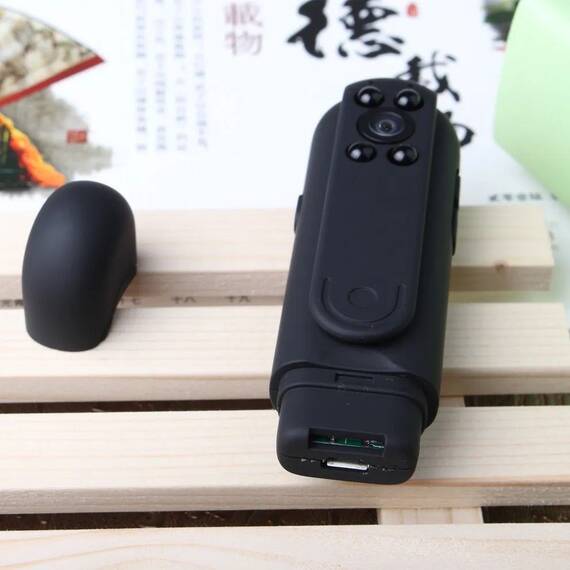 Camera video de buzunar cu detectie miscare : Culoare - negru, Culoare (tm): negru - 2- Roveli