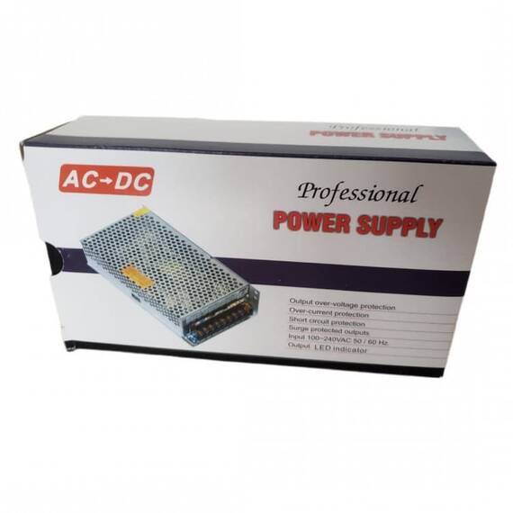 Sursa tensiune alimentare in comutatie stabilizata 12V : Putere - 40 A - 3- Roveli