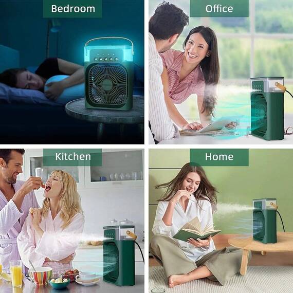 Ventilator cu umidificator VAPAir Chilla : Culoare - alb, Culoare (tm): verde - 2- Roveli