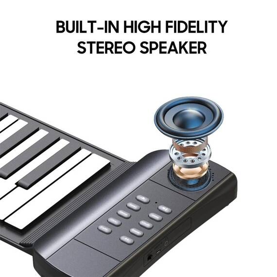 Pian electronic roll-up portabil, multifunctional : Model - 49 taste, Model (tm): 49 taste - 7- Roveli