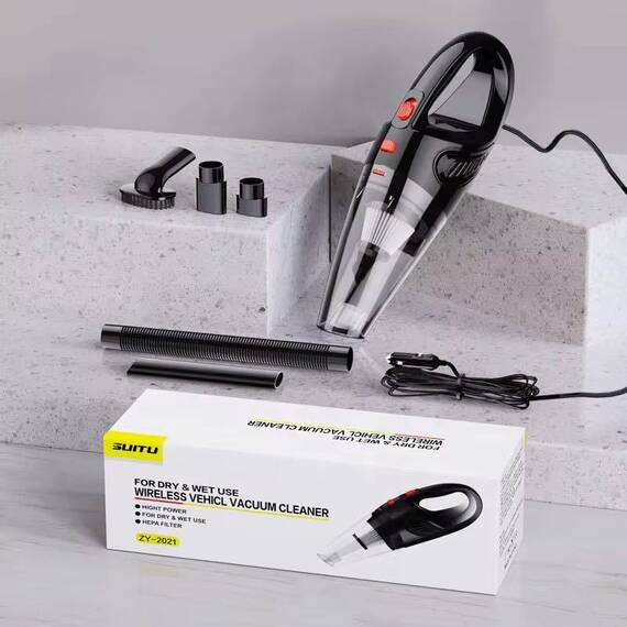 Aspirator cu fir pentru masina 65 w : Culoare - negru, Culoare (tm): negru - 7- Roveli