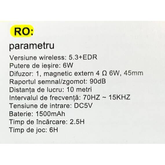 copy of Radio portabil cu baterii : Culoare - negru, Culoare (tm): negru - 8- Roveli