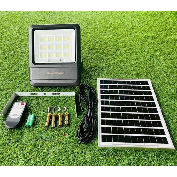 Proiector solar cu panou monocristalin si telecomanda : Putere - 300 W - 8- Roveli
