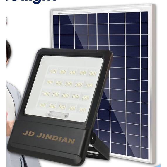 Proiector solar cu panou monocristalin si telecomanda : Putere - 300 W - 9- Roveli