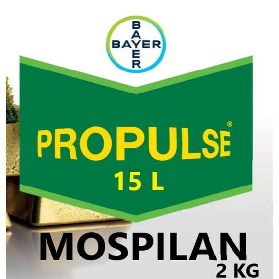 Pachet 15HA Propulse 250SE 15L + Mospilan 20SG 2kg fungicid + insecticid sistemic - - Roveli