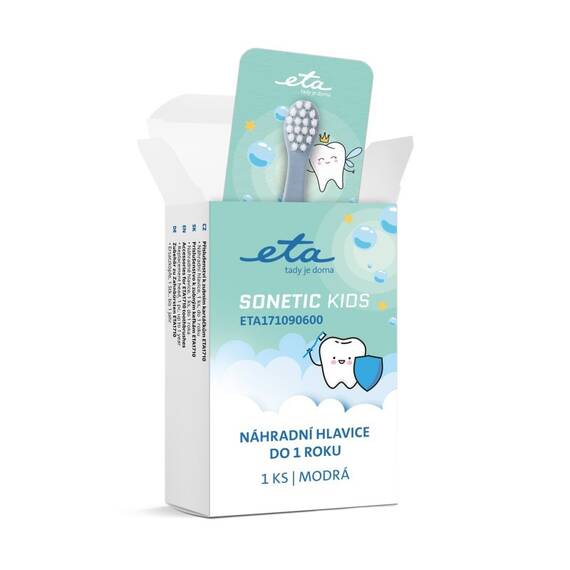 Periuta de schimb ETA 1710 90600 pentru ETA Sonetic Kids 1710 90010, albastru - 2- Roveli