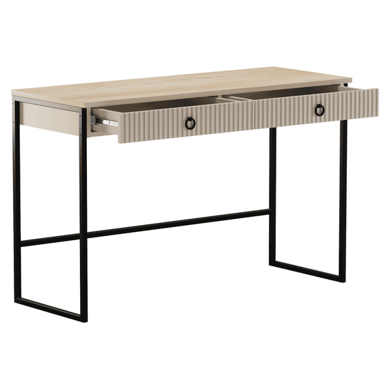 Masuta de toaleta, gri-maroniu Taupe/stejar silverjack, DOMCA 2S - 2- Roveli