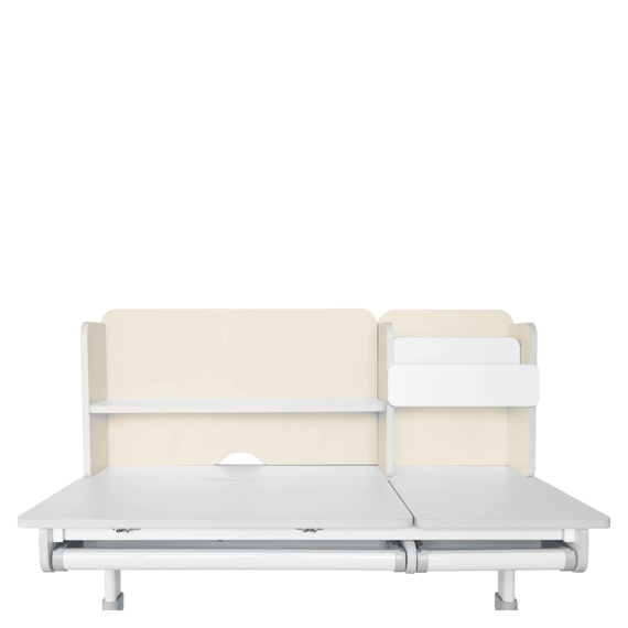 Birou crescator, natural/alb, LEDIN - 22- Roveli