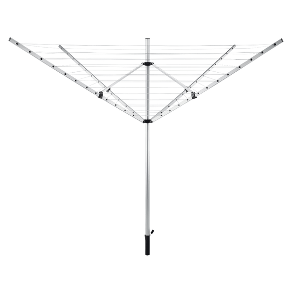 Uscator de haine de gradina, argintiu/neagra, 50 m, ROTARY NEW TYP 1 - - Roveli