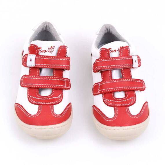 Pantofi sport , pentru copii , din piele naturala , cu talpa cusuta 1839-ROSU/ALB/CIRESE, Culoare (12): Rosu, Marime (12): 29 - 4- Roveli
