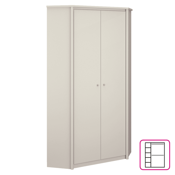 Dulap de colt, casmir, KAROS 2D - - Roveli