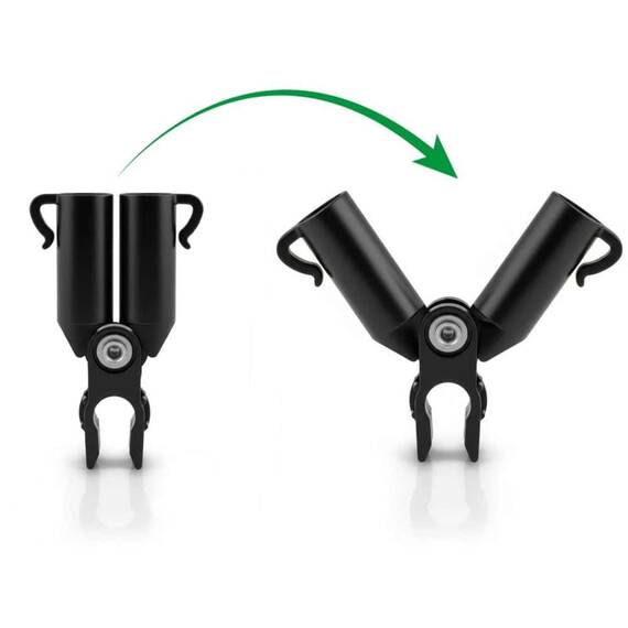 Conectori pentru stalpi gradina, tip A, cu diametrul de 11 mm, balamaua pivotanta, negru, 4 buc - 3- Roveli