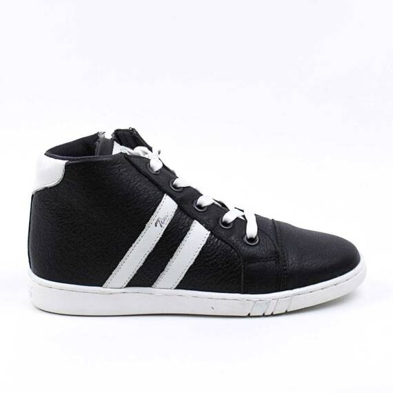 ​Ghete sport, de dama , captusite, din piele naturala  3197-NEGRU/ALB/D, Marime (12): 37** - 3- Roveli