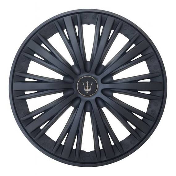 Set 4 capace roti VELAR Shadow, design Sport Multi-Spoke, ABS rezistent, Universal, pentru jante R15 - - Roveli