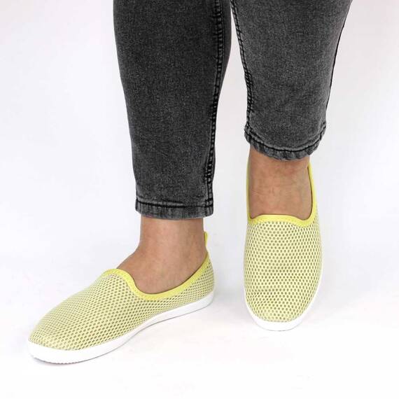 ​Espadrile de dama, usoare si comode X-2860-YELLOW, Culoare (12): Galben, Marime (12): 38 - 2- Roveli