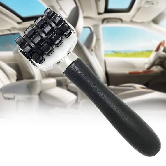 Rola Profesionala de presiune pentru aplicarea insonorizantului auto, mochetei sau materialului de plafon, latime rola 3cm - - Roveli