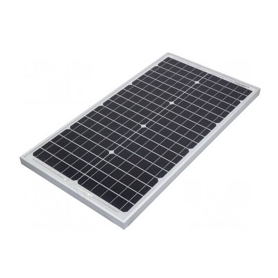 Panou Fotovoltaic Monocristalin, putere 30W, dimensiune 650 x 350 x 25mm - - Roveli