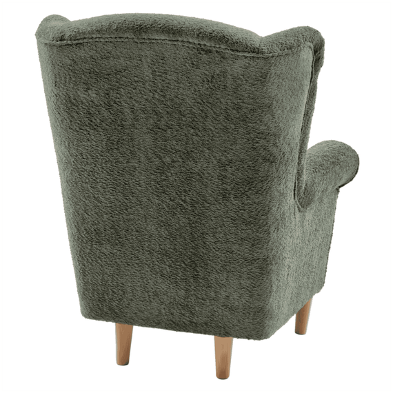 Fotoliu, textil verde Coral, CHARLOT - 6- Roveli