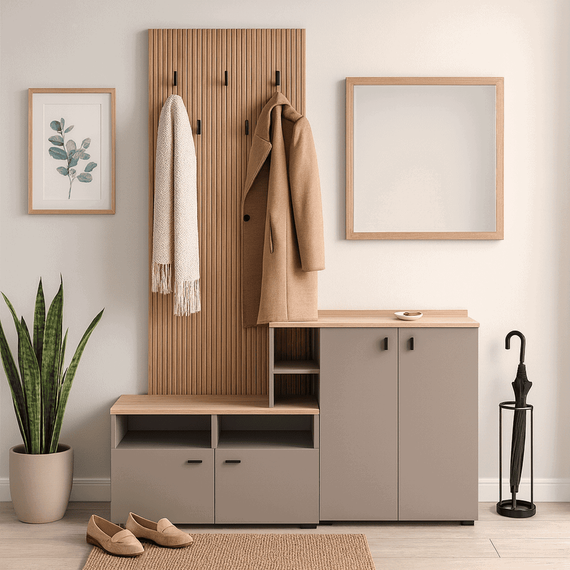 Set de hol, toffee/natural canella strata/cremona torro stejar, EBRAO - 2- Roveli