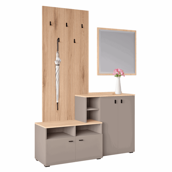 Set de hol, toffee/natural canella strata/cremona torro stejar, EBRAO - 6- Roveli